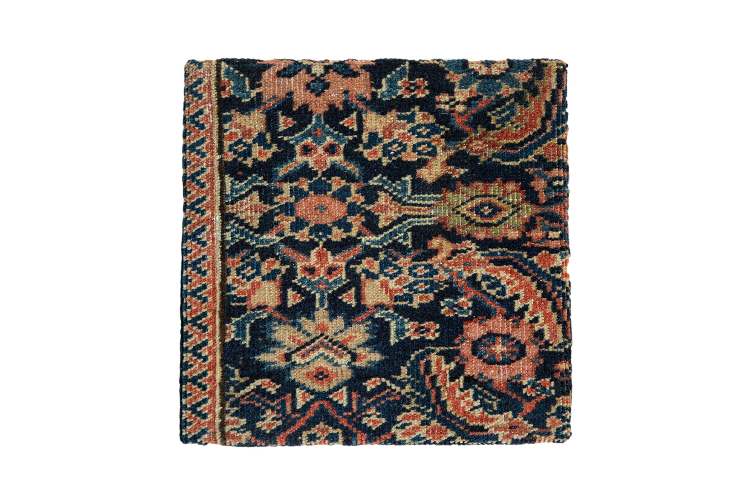 Decorative Cork Board Antique Fereghan Rug Fragment Art