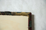 Decorative Cork Board Antique Kerman Rug Fragment Art