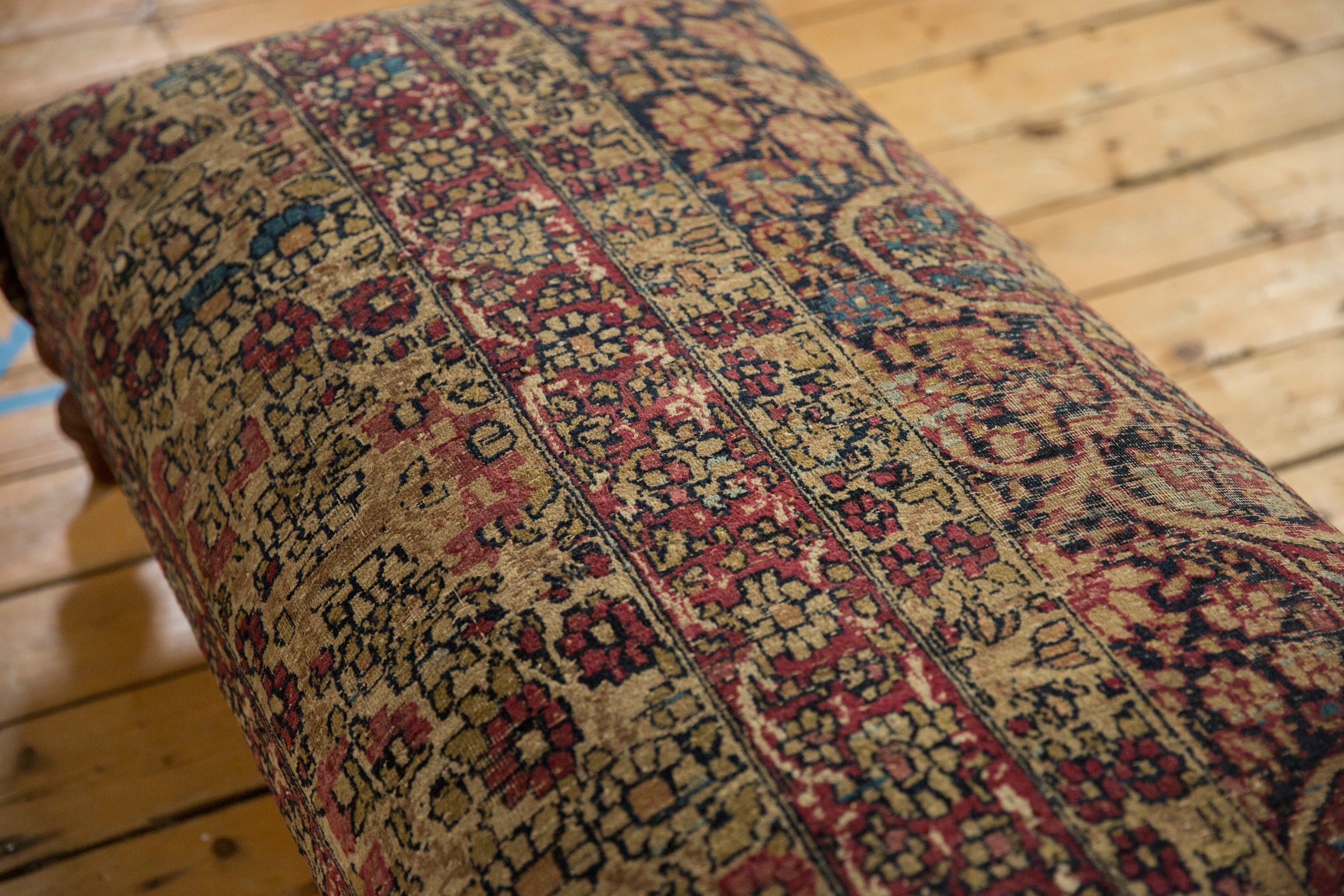 Antique Persian Kerman Rug Ottoman Coffee Table by Old New House® - product image 8 for Resin Society