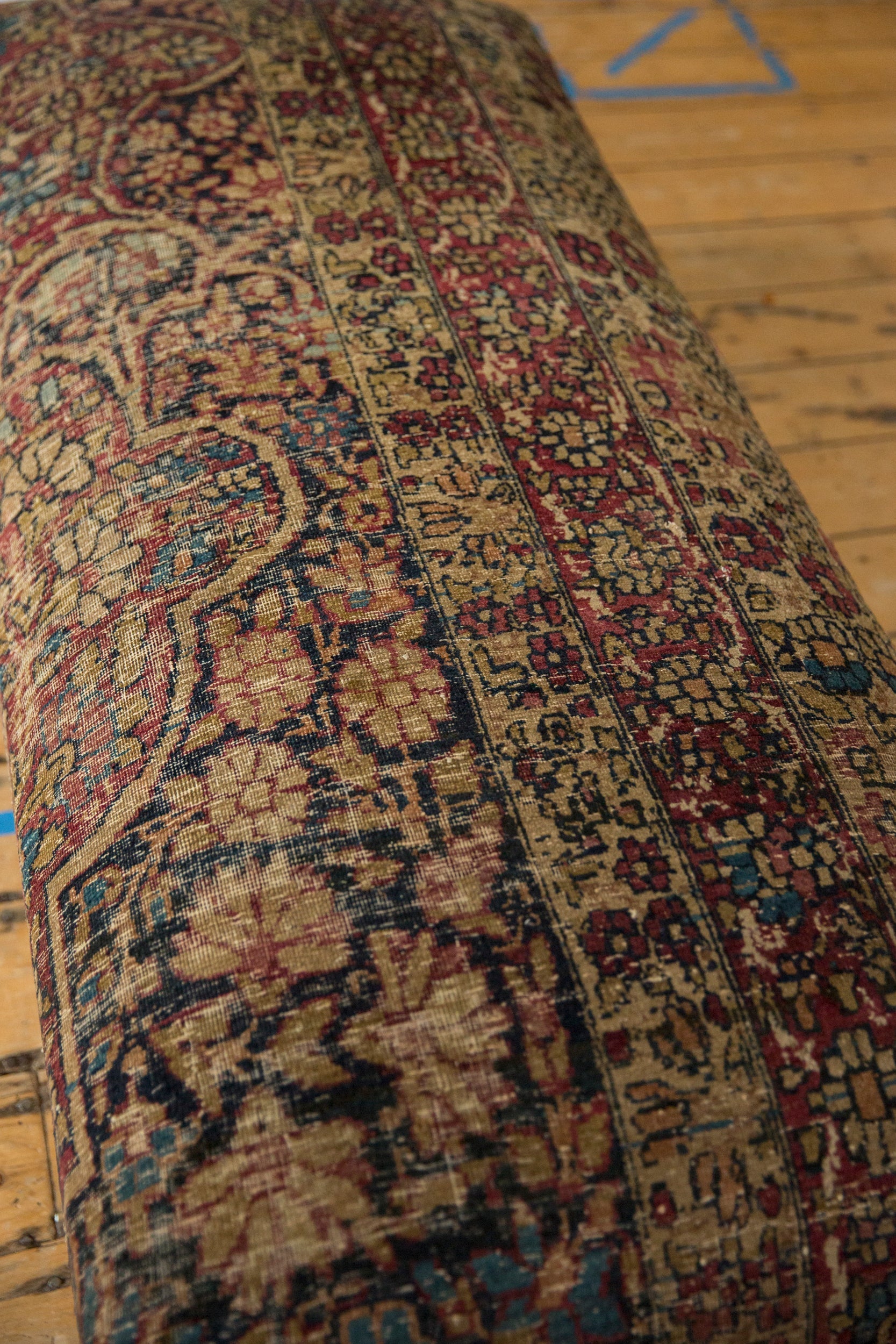 Antique Persian Kerman Rug Ottoman Coffee Table by Old New House® - product image 7 for Resin Society