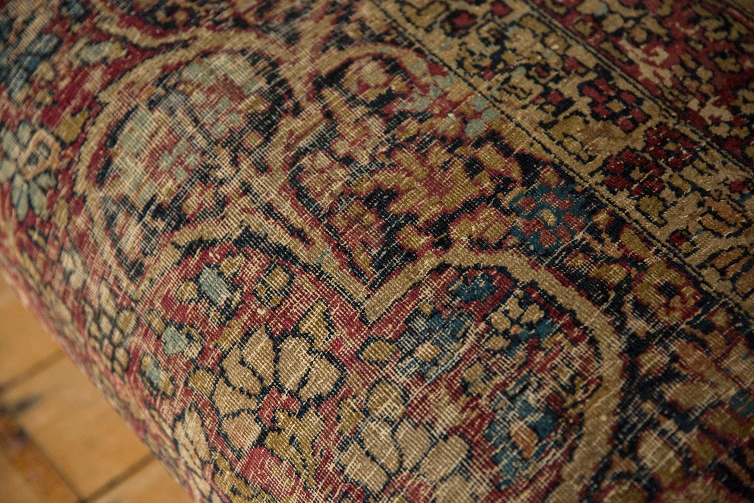 Antique Persian Kerman Rug Ottoman Coffee Table by Old New House® - product image 9 for Resin Society