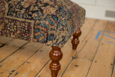 Antique Persian Kerman Rug Ottoman Coffee Table by Old New House® - product image 5 for Resin Society