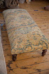 RESERVED Vintage Persian Rug Ottoman Coffee Table