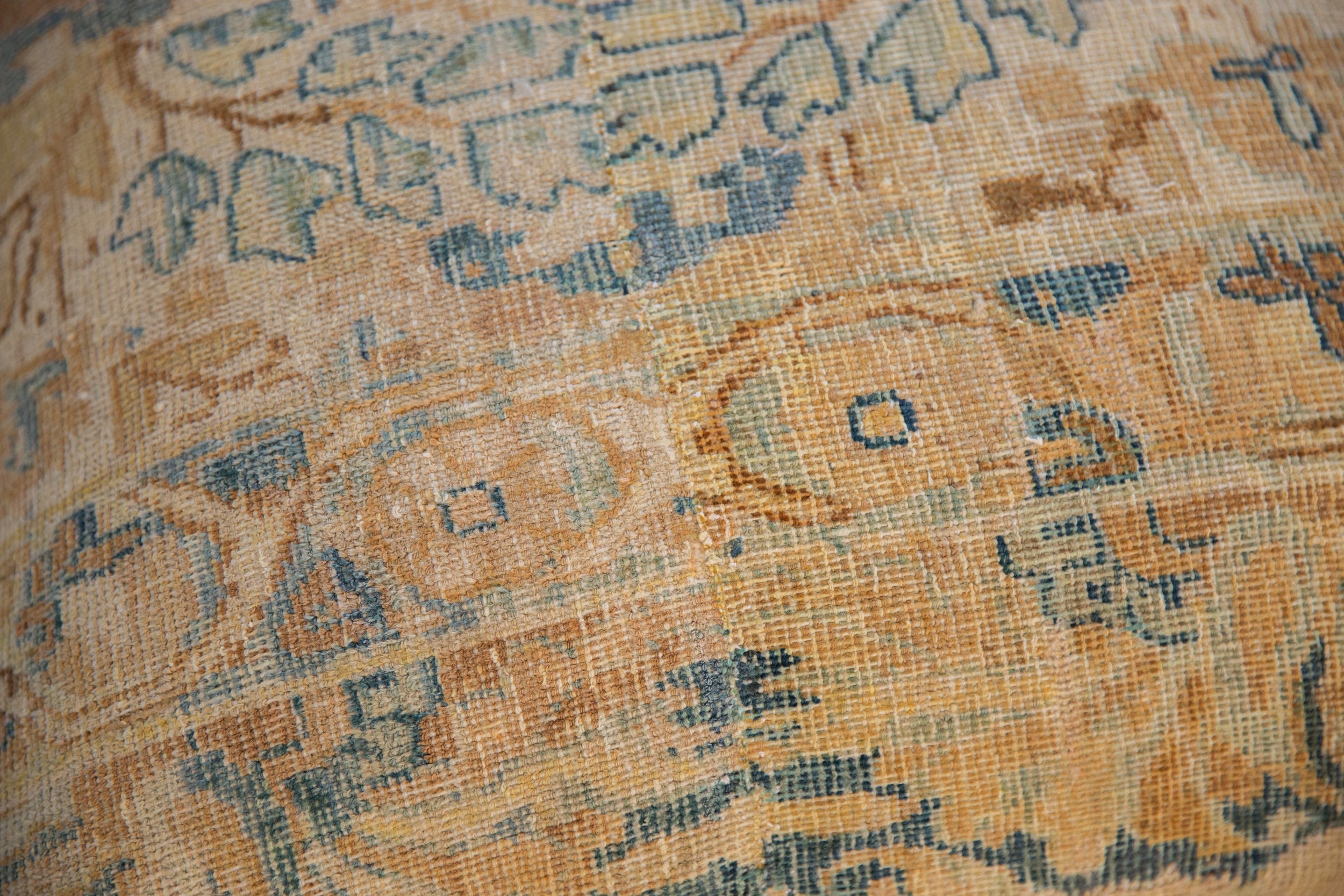 RESERVED Vintage Persian Rug Ottoman Coffee Table