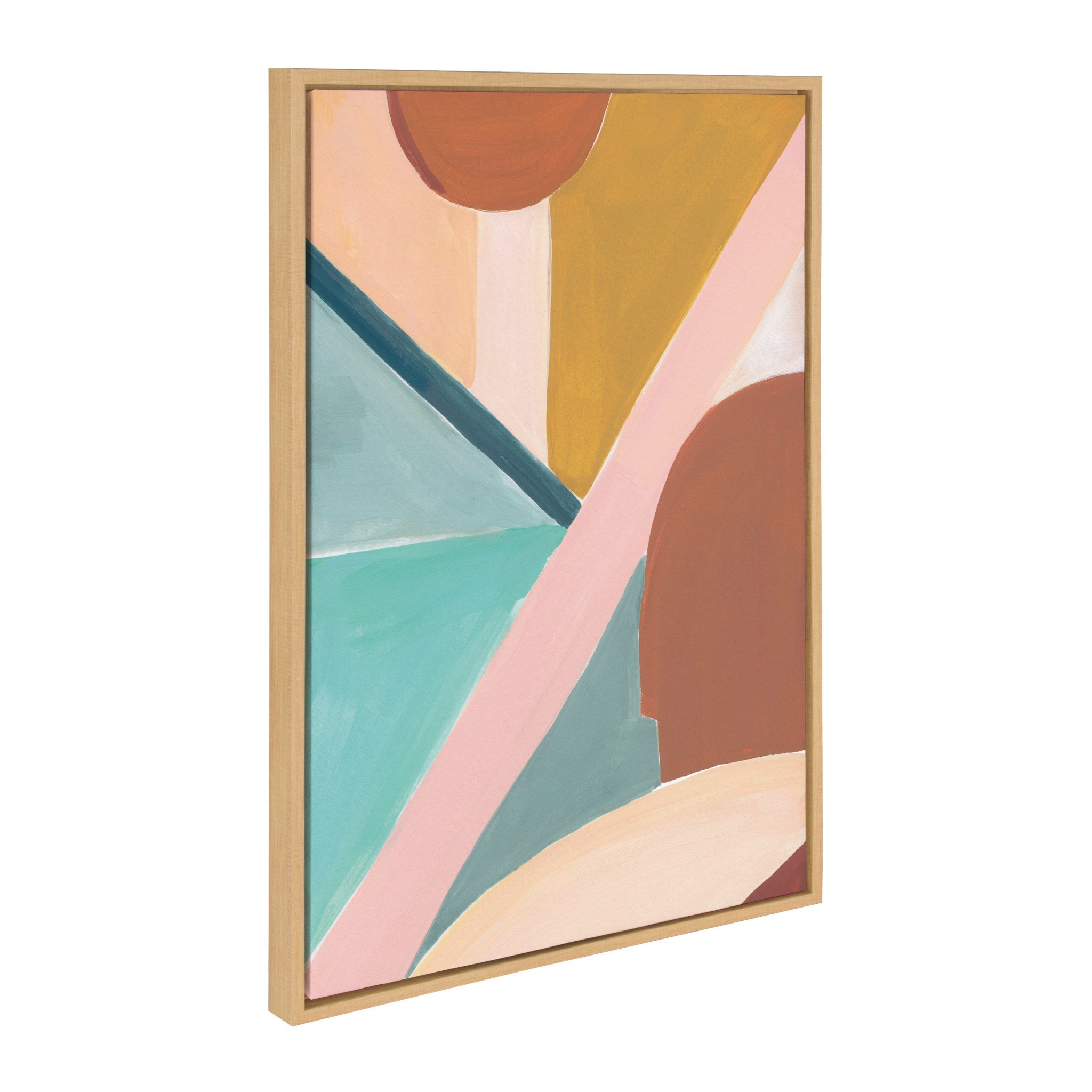 Sylvie Teotitlan Valley Study 2 Framed Canvas by kateandlaurel - main product image for Resin Society
