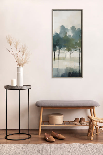 Sylvie Whispering Trees I Framed Canvas by Amy Lighthall