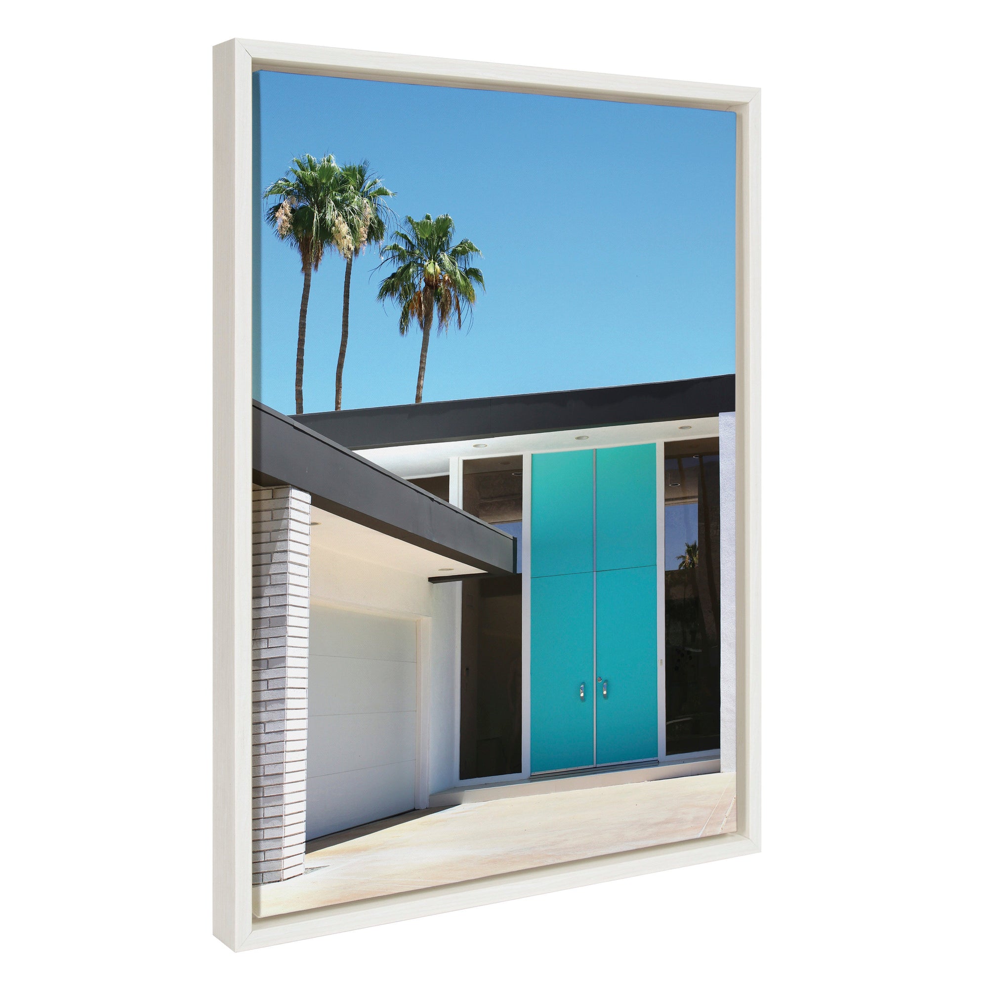 Sylvie Palm Springs King Framed Canvas by kateandlaurel - product image 7 for Resin Society