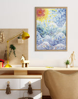 Blake It’s a Beautiful Life Framed Printed Glass by kateandlaurel - product image 5 for Resin Society