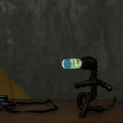 EP Light – Blue Resin LED Bulb