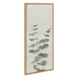 Sylvie Eucalyptus Botanical II Framed Canvas by The Creative Bunch by kateandlaurel - product image 7 for Resin Society