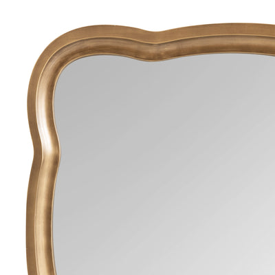 Hatherleigh Scallop Wood Wall Mirror by kateandlaurel - product image 19 for Resin Society