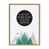 Sylvie Move Mountains Framed Canvas by kateandlaurel - product image 9 for Resin Society