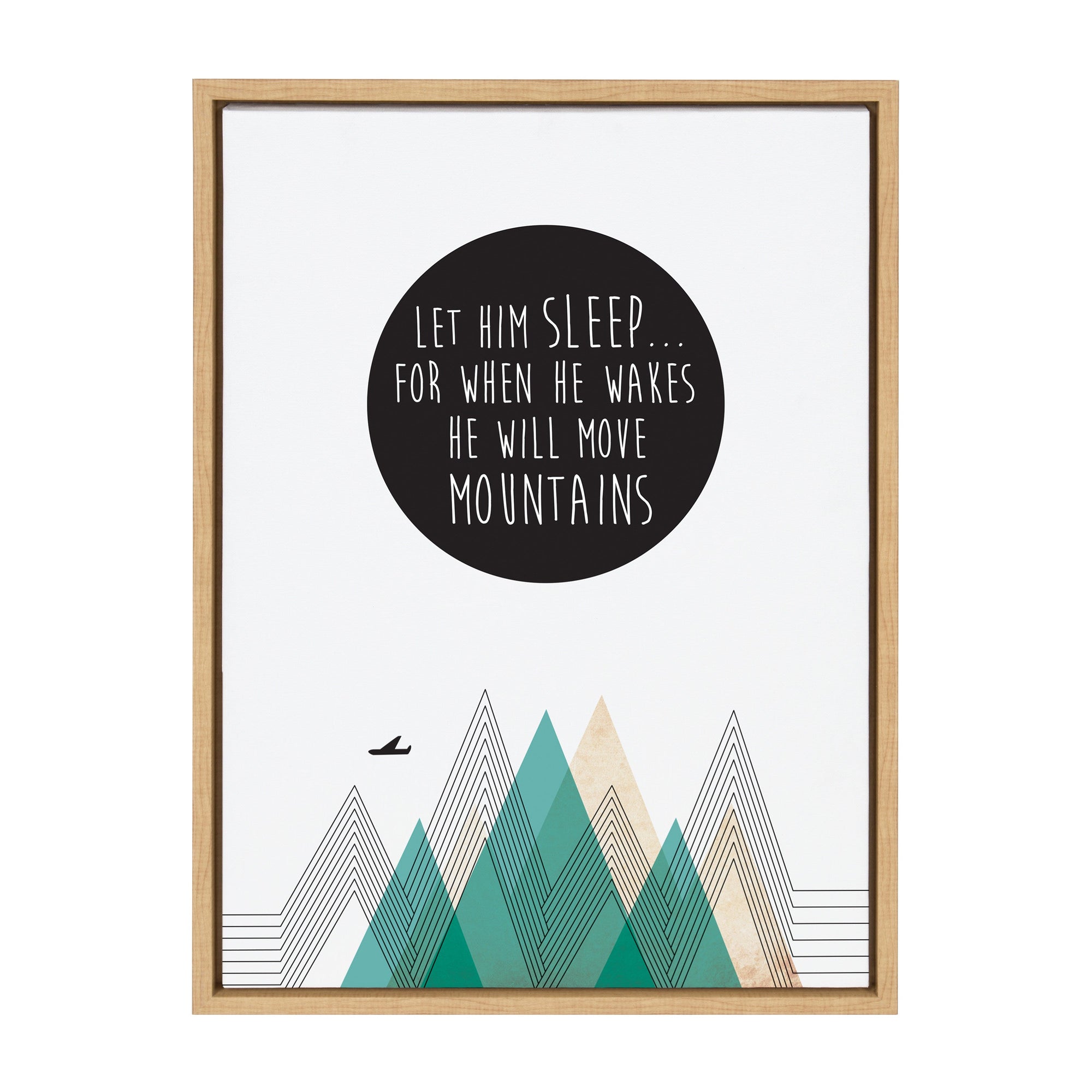 Sylvie Move Mountains Framed Canvas by kateandlaurel - product image 9 for Resin Society