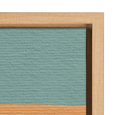 Sylvie Sunset Waves Framed Canvas by kateandlaurel - product image 13 for Resin Society