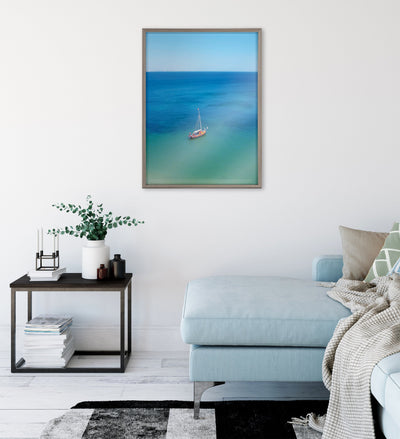 Blake A Lagos Sail Framed Printed Art by Rachel Bolgov