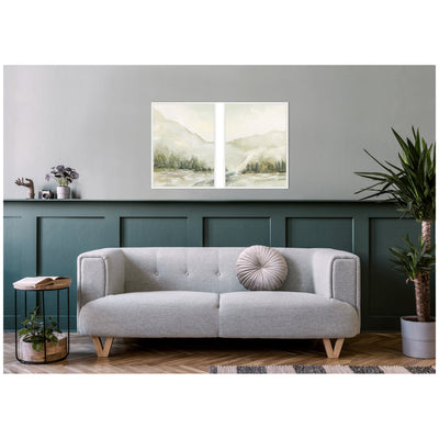 AQ Winter Landscape No.
6 2 Piece Framed Canvas Wall Art Set by Annie Quigley