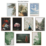 Sylvie Plant Study 6 Framed Canvas by kateandlaurel - product image 17 for Resin Society