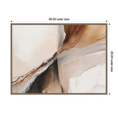 Element II by Amy Lighthall Framed Canvas Wall Art Print