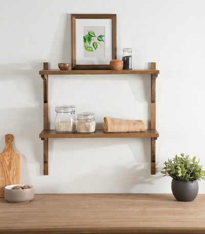 Meridien Wood Wall Shelf by kateandlaurel - product image 19 for Resin Society