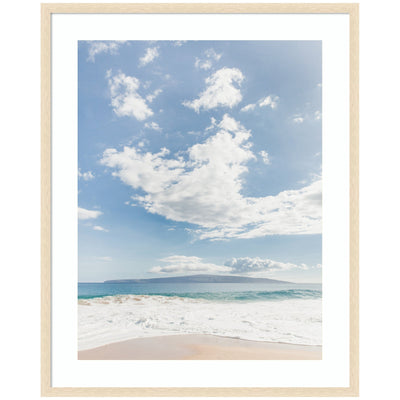 Framed Art Beach by Alicia Abla