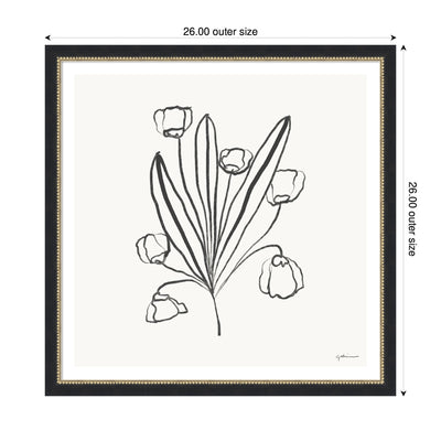 Floral Bouquet by Gabrielly Guedes Framed Wall Art Print