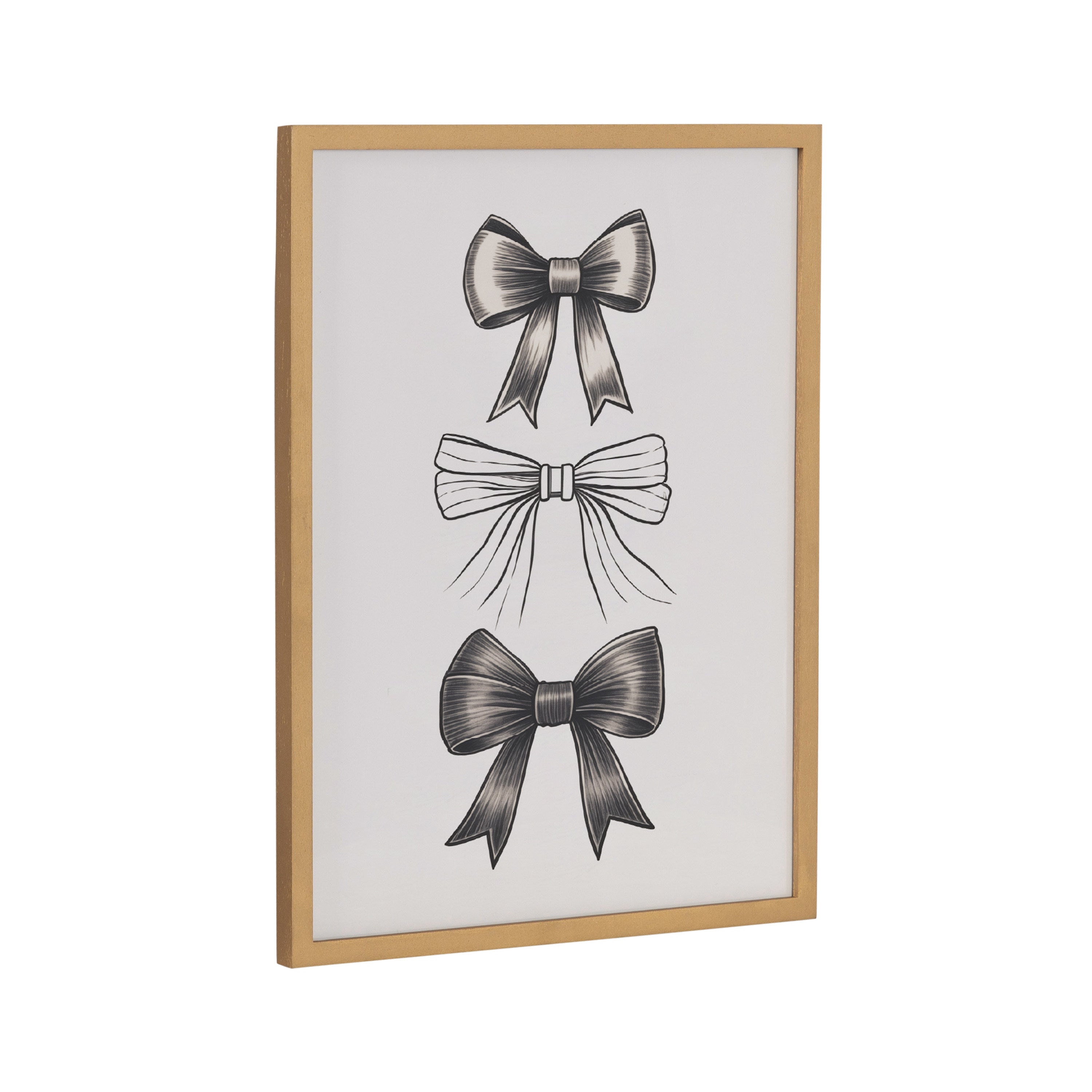Gallery Coquette Preppy Retro Girly Black Bows Print by kateandlaurel - product image 8 for Resin Society