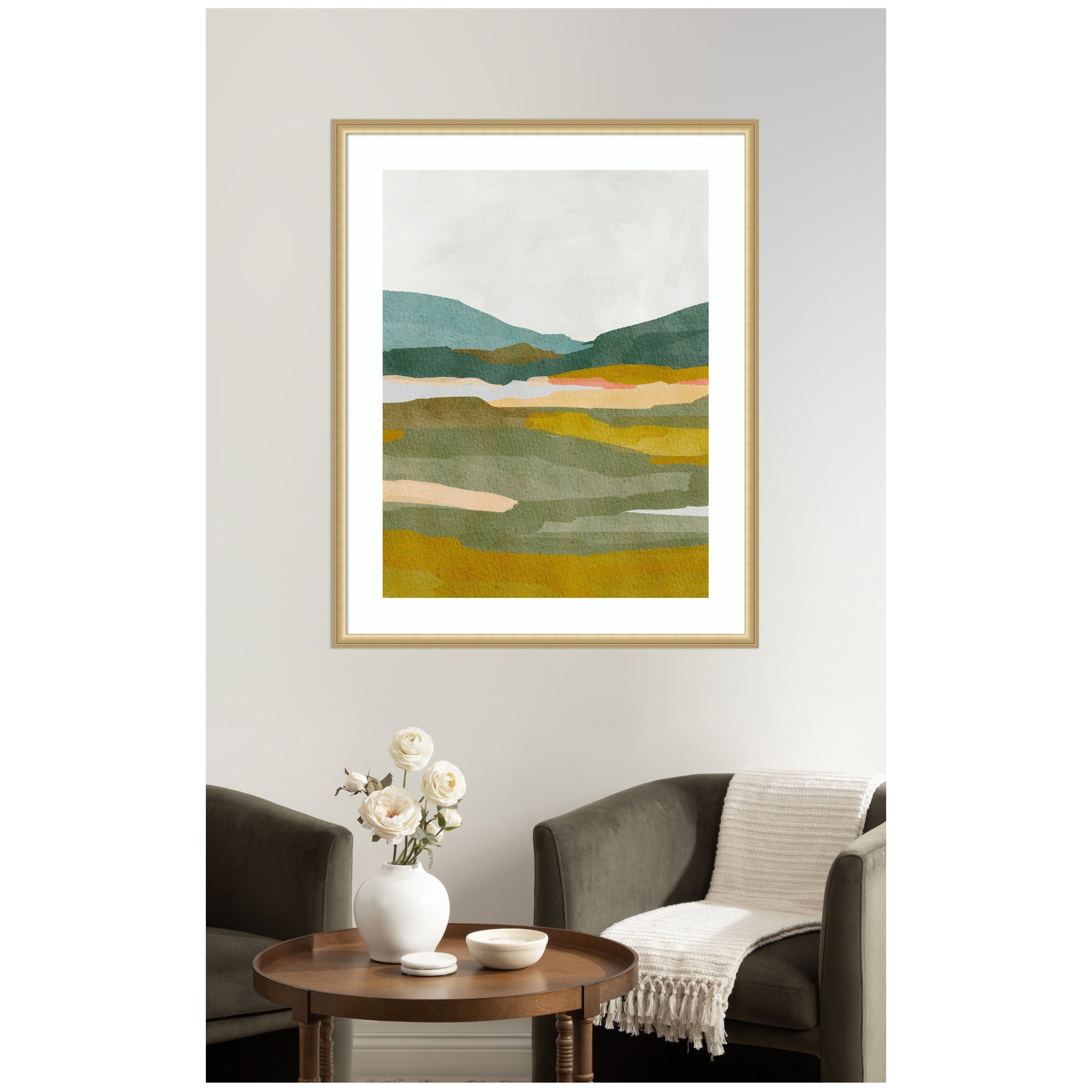 Framed Art Vibrant Abstract by Nikita Jariwala