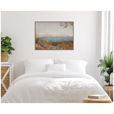 Sudak 3 1904 Jan Ciaglinski by Nostalgia Prints Framed Canvas Wall Art Print