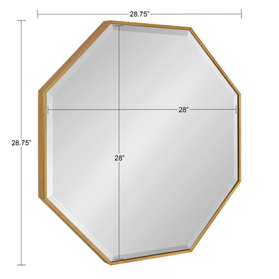 Rhodes Framed Octagon Wall Mirror
