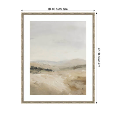 Fading Fields II by Amy Lighthall Framed Wall Art Print