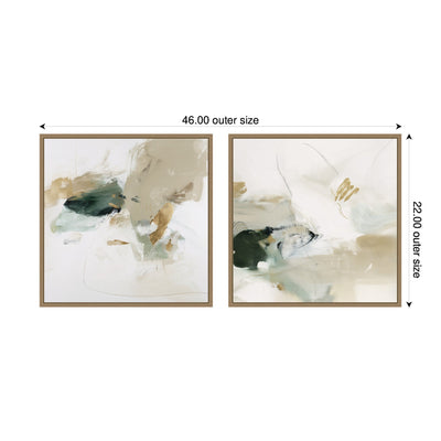 Field No.
1 & No.
2 2 Piece Framed Canvas Wall Art Set by Amy Lighthall