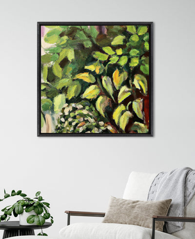 Sylvie Blank Framed Canvas 30x30