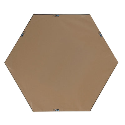 Rhodes Framed Hexagon Wall Mirror