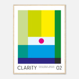 Positivity Series #2: CLARITY Framed Art Print by Holly McWhorter Art: Paintings and Art Prints - product image 2 for Resin Society