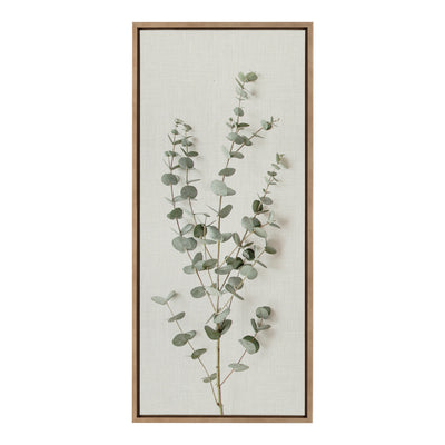 Sylvie Eucalyptus Botanical I Framed Canvas by The Creative Bunch Studio by kateandlaurel - product image 16 for Resin Society