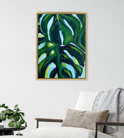 Sylvie Blank Framed Canvas 18x24