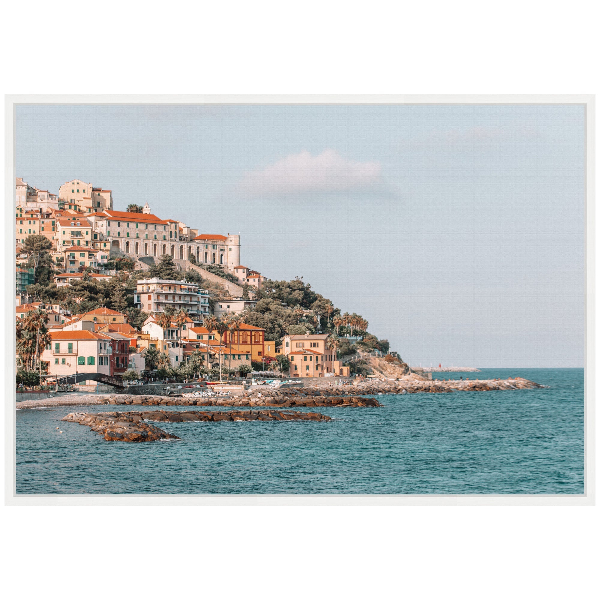 Sylvie Imperial Framed Canvas by Alicia Abla