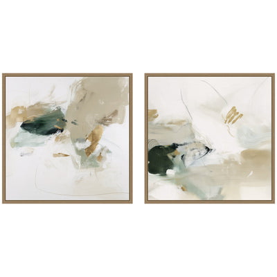 Field No.
1 & No.
2 2 Piece Framed Canvas Wall Art Set by Amy Lighthall