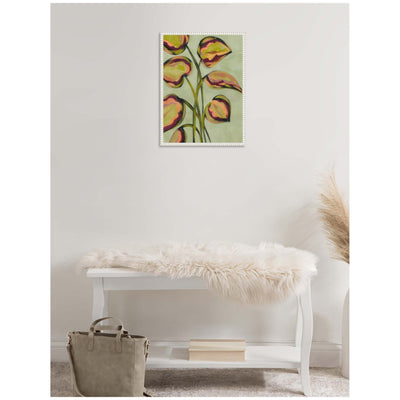 Sylvie Vibrant Foliage Framed Canvas by Nikita Jariwala