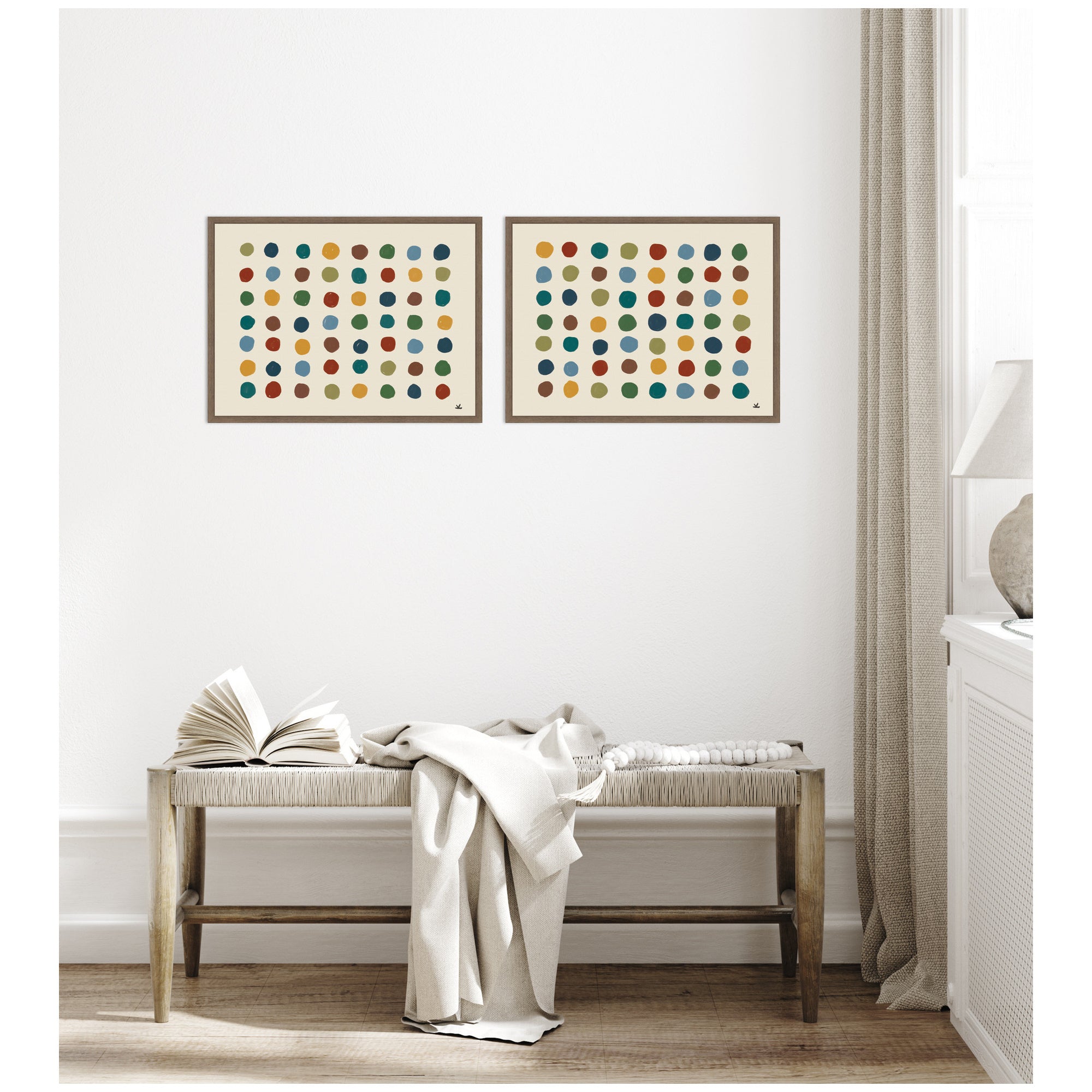 Meditation No.3 2 Piece Framed Canvas Wall Art Set by Kelly Knaga