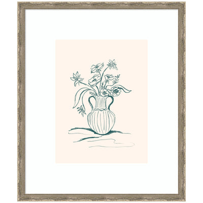 Framed Art Garden Floral by Kate Aurelia Holloway