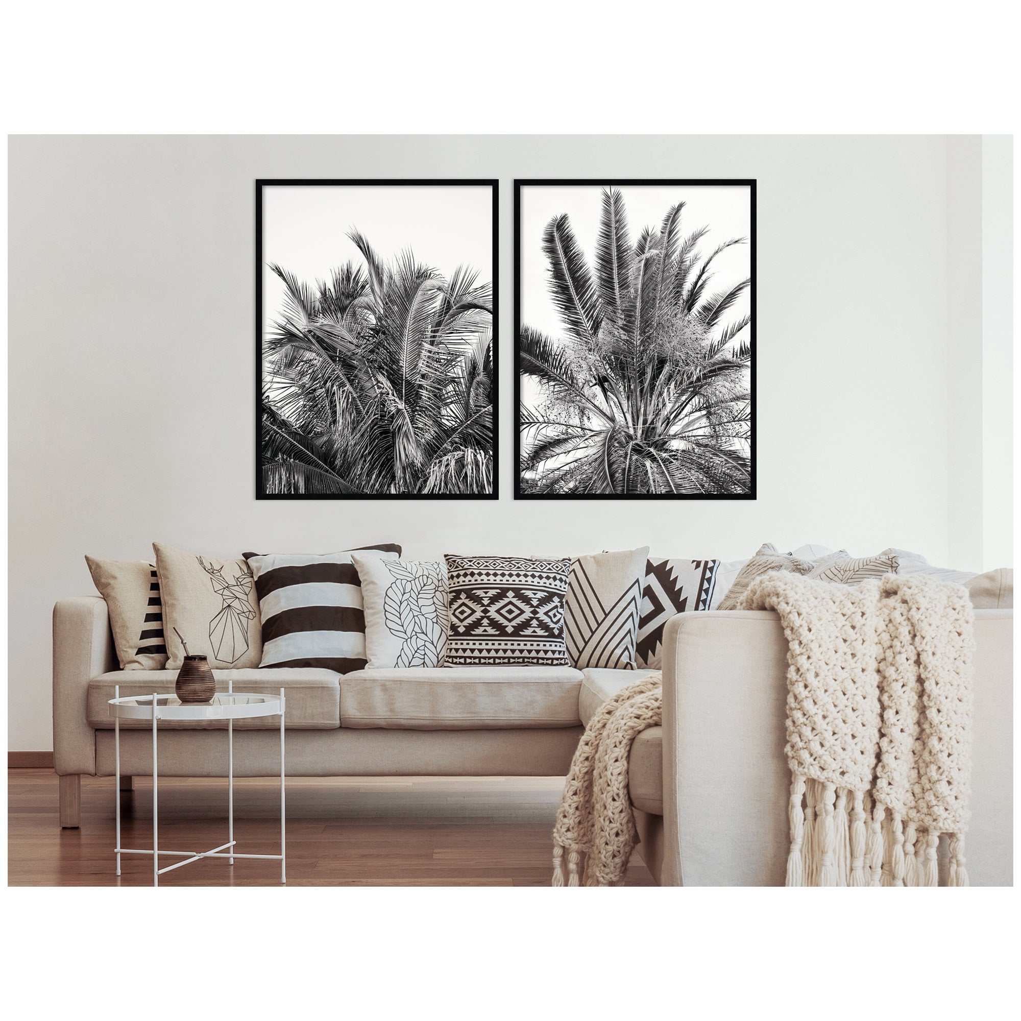 Palm No.
13 & 15 2 Piece Framed Wall Art Print Set by Alicia Bock