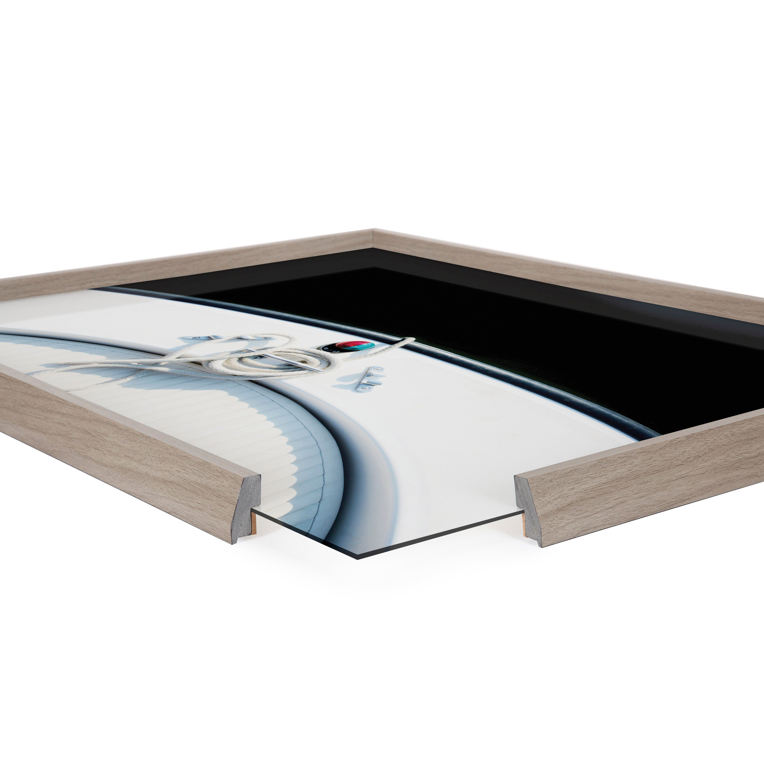 Blake Drifting Framed Printed Glass by Alicia Abla by kateandlaurel - product image 3 for Resin Society