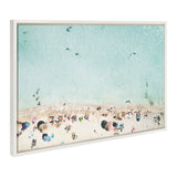 Sylvie Turquoise Beach from Above 2 by kateandlaurel - product image 2 for Resin Society