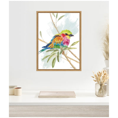 Bright Bird by Patricia Shaw Framed Canvas Wall Art Print