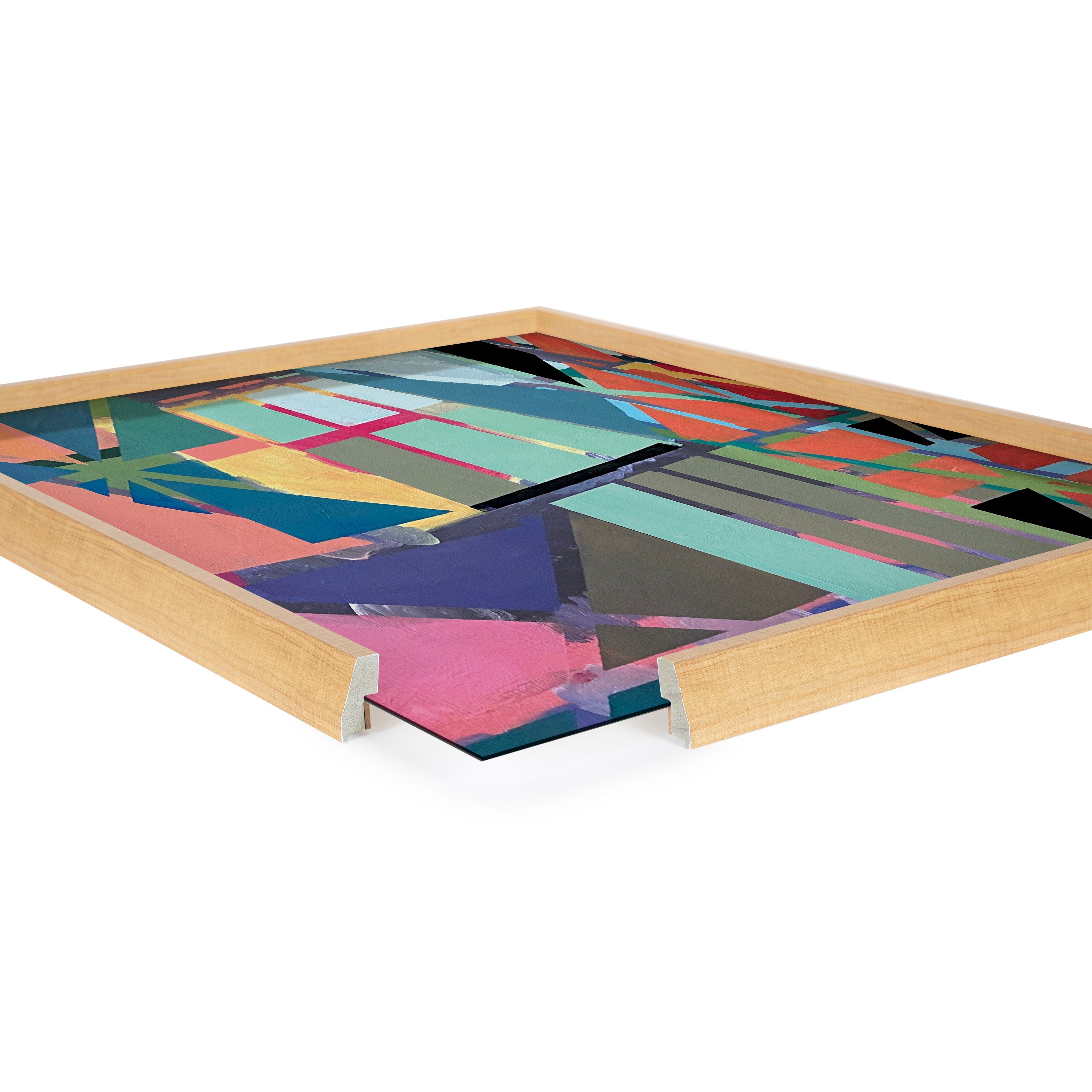 Blake Scaffolding Framed Printed Glass by Caleb Griswold by kateandlaurel - product image 3 for Resin Society