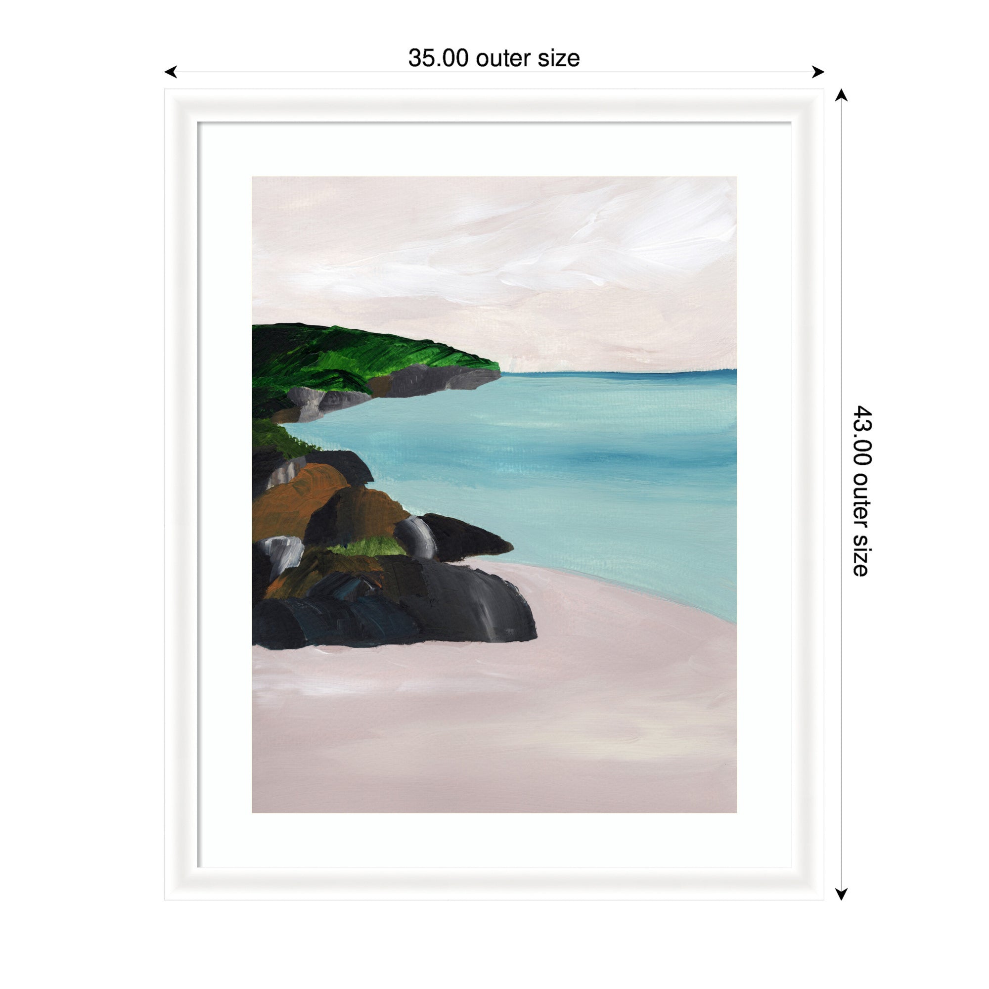 Framed Art Seascape by Nikita Jariwala