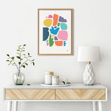 Sylvie Summer Love Songs Framed Canvas by kateandlaurel - product image 7 for Resin Society