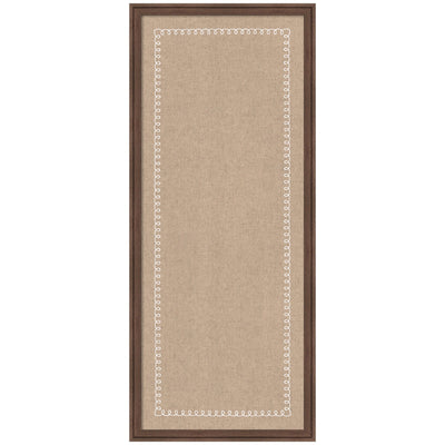 Pinboard White Scalloped Edge