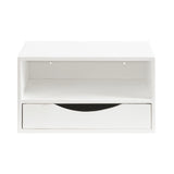 Hutton Floating Wall Shelf with Drawer